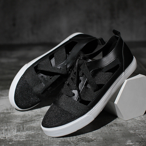 Άνετα αναπνεύσιμα ανδρικά μοκασίνια με επίπεδη σόλα και άνετι σόλα - 2 χρώματα