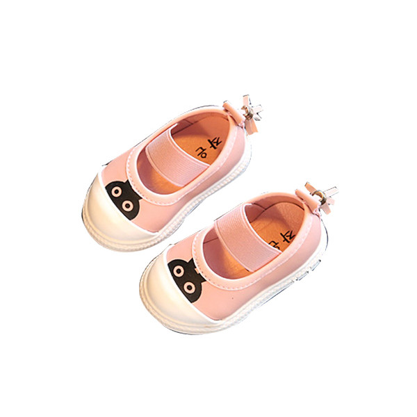 Παιδικά  παπούτσια  σε ροζ, άσπρο και μαύρο χρώματα