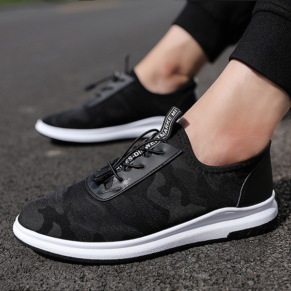 Ανδρικά πάνινα παπούτσια  για το χειμώνα με κορδόνια σε 6 χρώματα