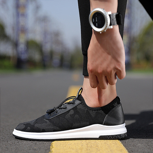 Ανδρικά πάνινα παπούτσια  για το χειμώνα με κορδόνια σε 6 χρώματα