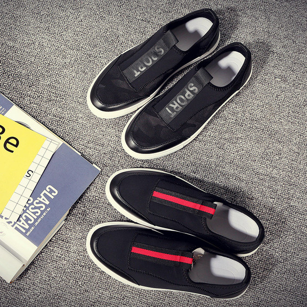 Πολύ κομψά ανδρικά πάνινα παπούτσια χωρίς κορδόνια με πολύ άνετη σόλα - 2 μοντέλα