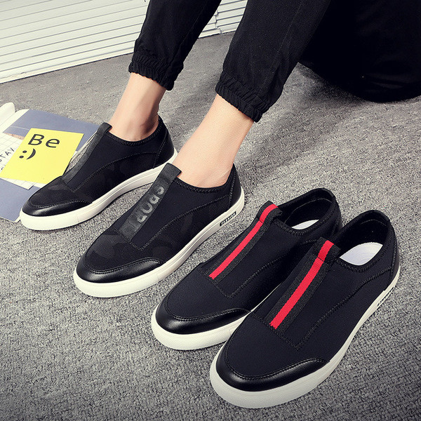 Πολύ κομψά ανδρικά πάνινα παπούτσια χωρίς κορδόνια με πολύ άνετη σόλα - 2 μοντέλα