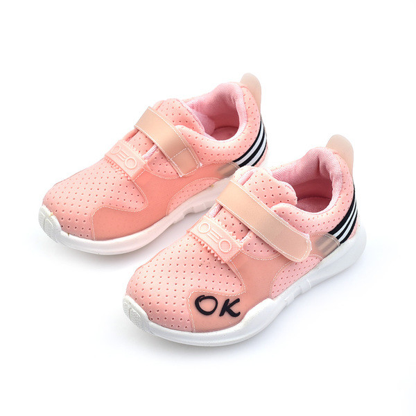 Παιδικά πάνινα παπούτσια για κορίτσια και αγόρια με  λουράκια βελκρό σε λευκό, μαύρο και ροζ χρώμα