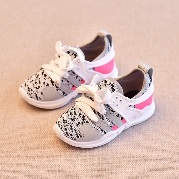 Γλυκά πάνινα παπούτσια για κορίτσια σε δύο χρώματα