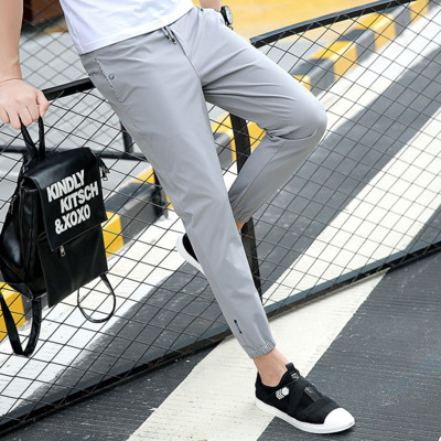 Спортно-елегантни мъжки панталони тип Слип в три цвята