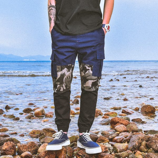 Αθλητικά κομψά παντελόνια για άνδρες σε δύο χρώματα