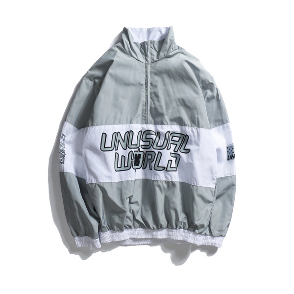 Ανδρικό φούτερ με επιγραφή σε τρία χρώματα