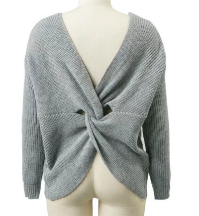 Πολύ κομψό γυναικείο πουλόβερ