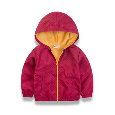 Παιδικό μπουφάν για αγόρια και κορίτσια με κουκούλα σε διάφορα χρώματα και σχέδια