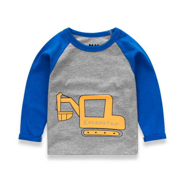 Παιδική μπλούζα για αγόρια σε τέσσερα χρώματα με εικόνα