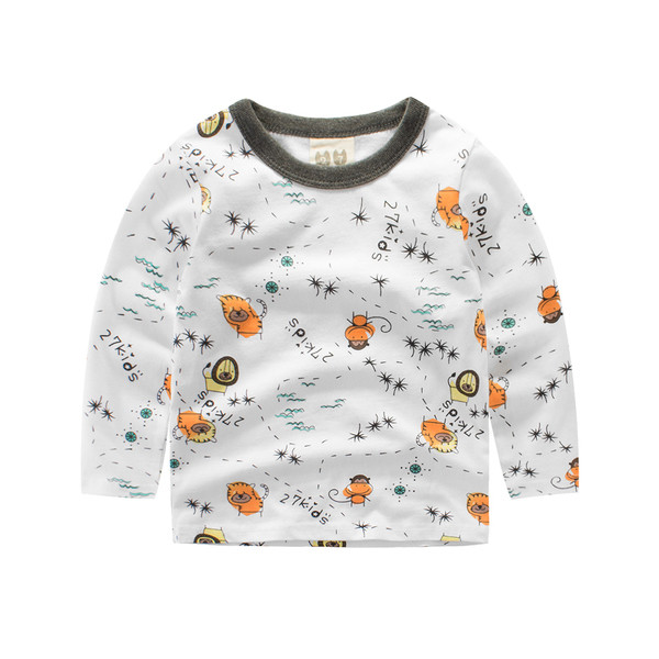 Цветна детска блуза за момчета в три разцветки