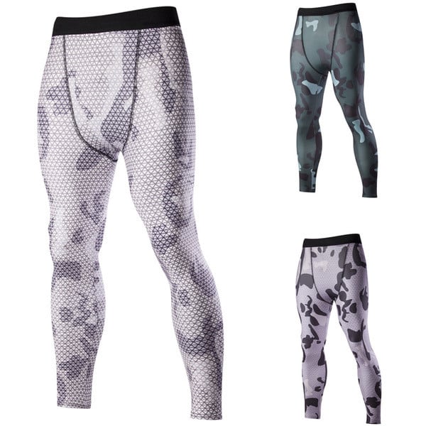 Ανδρικό αθλητικό κολάν σε τρία διαφορετικά χρώματα, αναπνεύσιμο ύφασμα