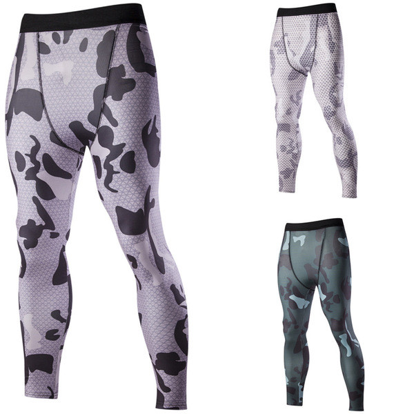 Ανδρικό αθλητικό κολάν σε τρία διαφορετικά χρώματα, αναπνεύσιμο ύφασμα