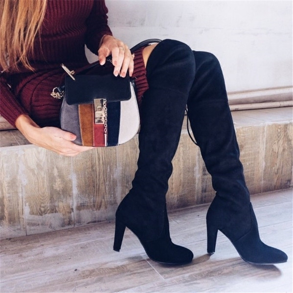Τρέχουσες και κομψές γυναικείες μπότες μεγάλου ύψους - 4 μοντέλα