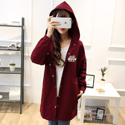 Σπορ-κομψό μακρύ παλτό σε πολλά χρώματα και κουκούλα