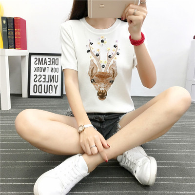 Γυναικείο  πουλόβερ σε διάφορες εικόνες και διακόσμηση