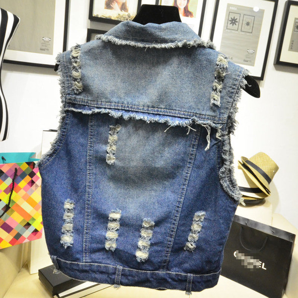 Μοντέρνο γιλέκο με φερμουάρ -τυπωμένο