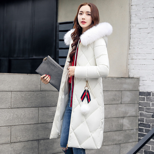 Много красиво и дълго дамско яке с качулка и пух в много цветове