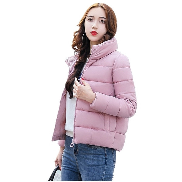 Късо дамско яке в изчистен модел в много цветове