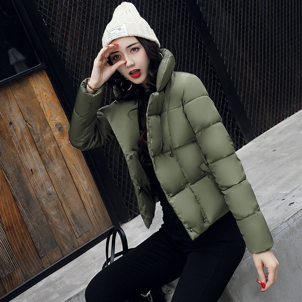 Стилно зимно яке за дамите в изчистен модел в много цветове