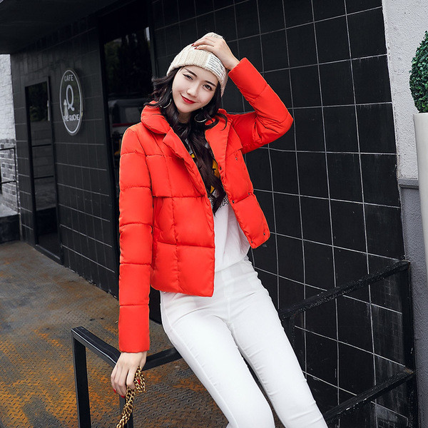 Стилно зимно яке за дамите в изчистен модел в много цветове