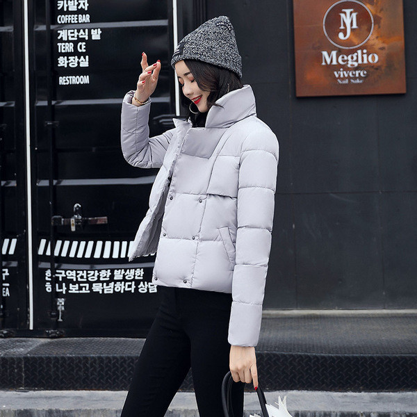 Стилно зимно яке за дамите в изчистен модел в много цветове