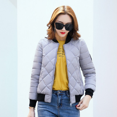 Σπορ-κομψό χειμερινό γυναικείο μπουφάν σε πολλά χρώματα