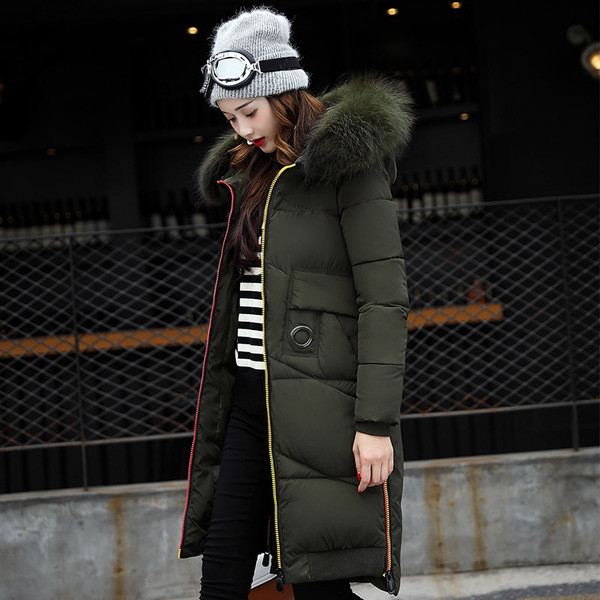 Πολύ κομψό  γυναικείο χειμερινό μπουφάν με κουκούλα  σε πολλά χρώματα