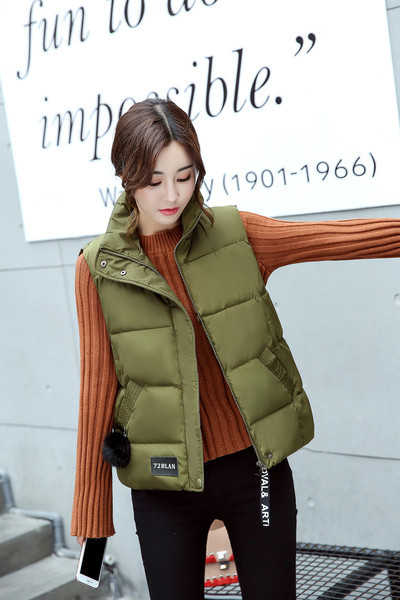 Καθημερινό  γυναικείο γιλέκο  σε διάφορα χρώματα 