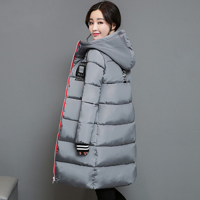 Μακρύ και παχύ γυναικείο μπουφάν με κουκούλα σε πολλά χρώματα