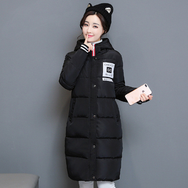 Μακρύ και παχύ γυναικείο μπουφάν με κουκούλα σε πολλά χρώματα