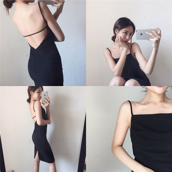  Γυναικείο φόρεμα σε μαύρο χρώμα