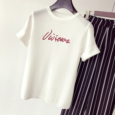 Καθημερινή γυναικεία μπλούζα σε τρία χρώματα με επιγραφή