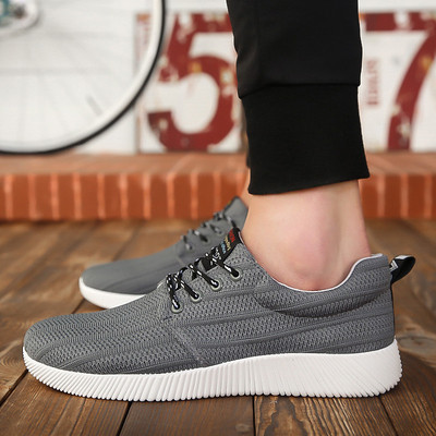 Αναπνεύσιμα ανδρικά πάνινα παπούτσια κατάλληλα για την καθημερινή ζωή σε τέσσερα χρώματα