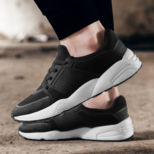 Σπορ-κομψά ανδρικά παπούτσιασε δύο χρώματα