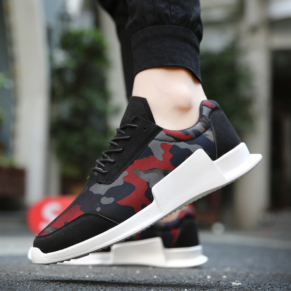 Αθλητικά-κομψά  πάνινα παπούτσια ανδρικά σε τρία χρώματα και αναπνεύσιμα