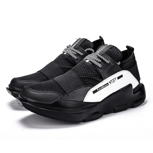 Κομψά αθλητικά  παπούτσια για άνδρες χωρίς κορδόνια με  άνετη σόλα