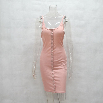 Γυναικεία φόρεμα με λεπτό λουράκι ώμου