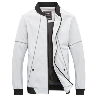 Όμορφο ανδρικό μπουφάν σε απλό σχέδιο και σε τέσσερα χρώματα