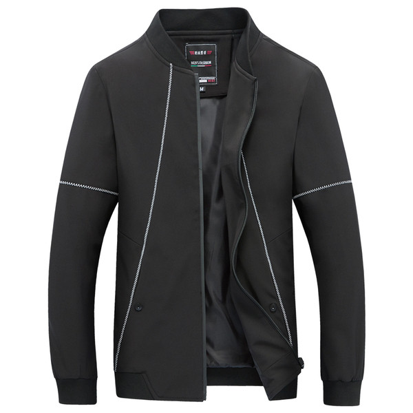 Όμορφο ανδρικό μπουφάν σε απλό σχέδιο και σε τέσσερα χρώματα