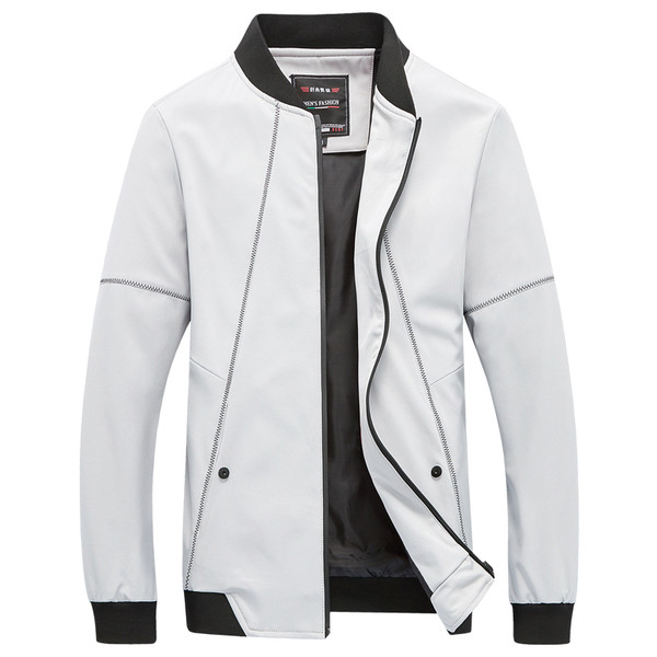 Όμορφο ανδρικό μπουφάν σε απλό σχέδιο και σε τέσσερα χρώματα