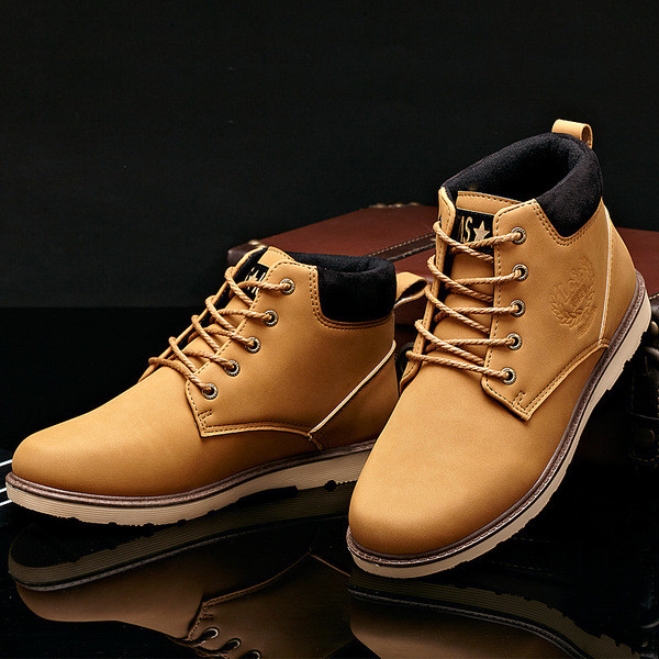 Πολύ άνετα και ζεστά αντρικά χειμωνιάτικα παπούτσια με δεσμούς - 3 μοντέλα