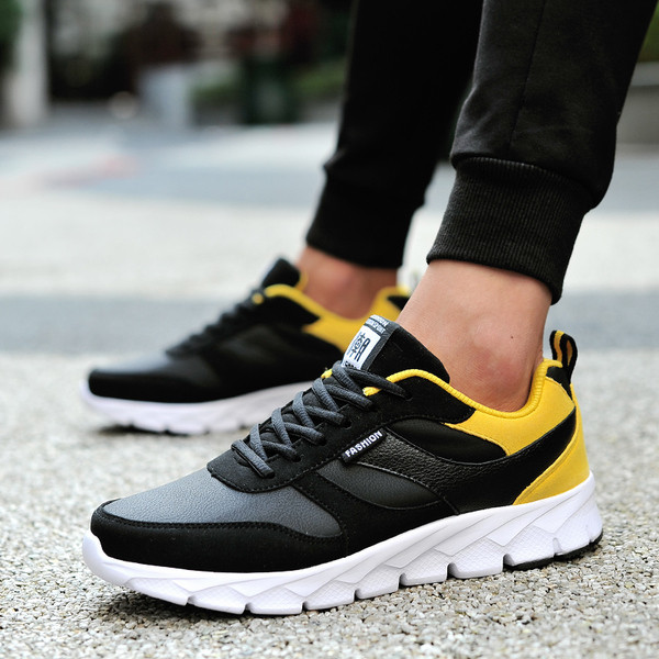 Πολύ άνετα casual αθλητικάανδρικά παπούτσια  με ψηλά και μαλακά πέλματα - 4 μοντέλα