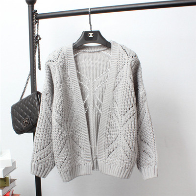 Много топла дамска жилетка в три цвята