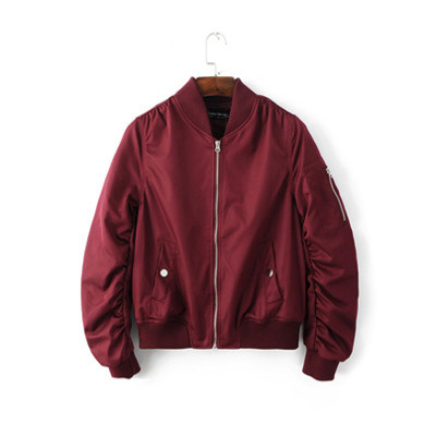 Актуално бомбър яке за дамите в семпъл модел и в много цветове