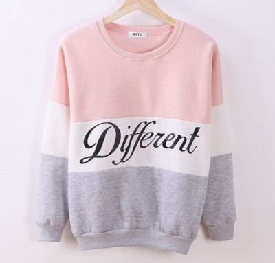 Уникална дамска блузка в преливащи цветове и с интересен надпис - 4 свежи модела