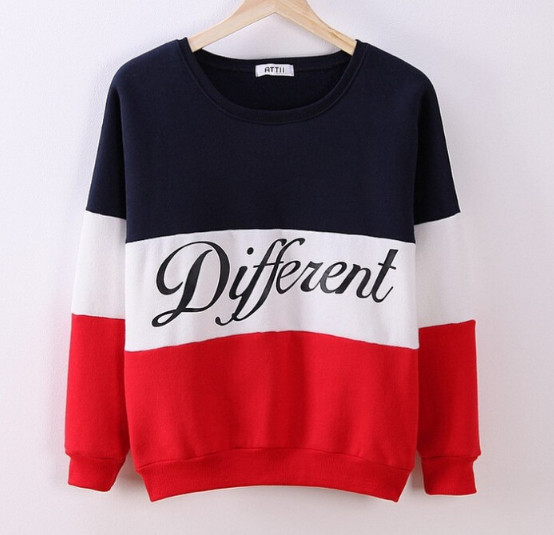 Уникална дамска блузка в преливащи цветове и с интересен надпис - 4 свежи модела