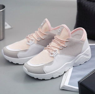 Αθλητικά  γυναικεία παπούτσια ν με κορδόνια  και πολύ άνετη σόλα - 4 χρώματα