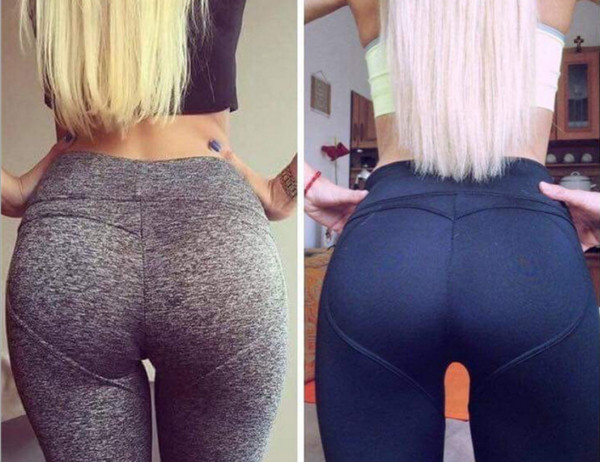 Αθλητικά γυανικεία κολάν  σε δύο χρώματα