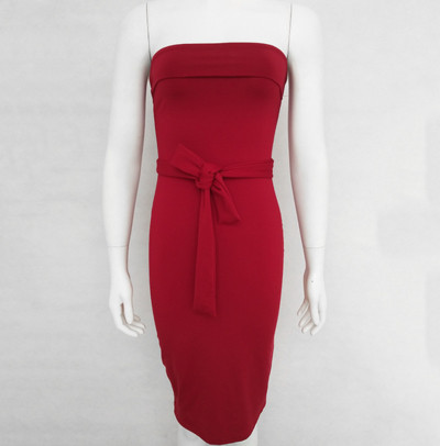 Κομψό βραδινό γυναικείο φόρεμα με κορδόνια σε πολλά χρώματα